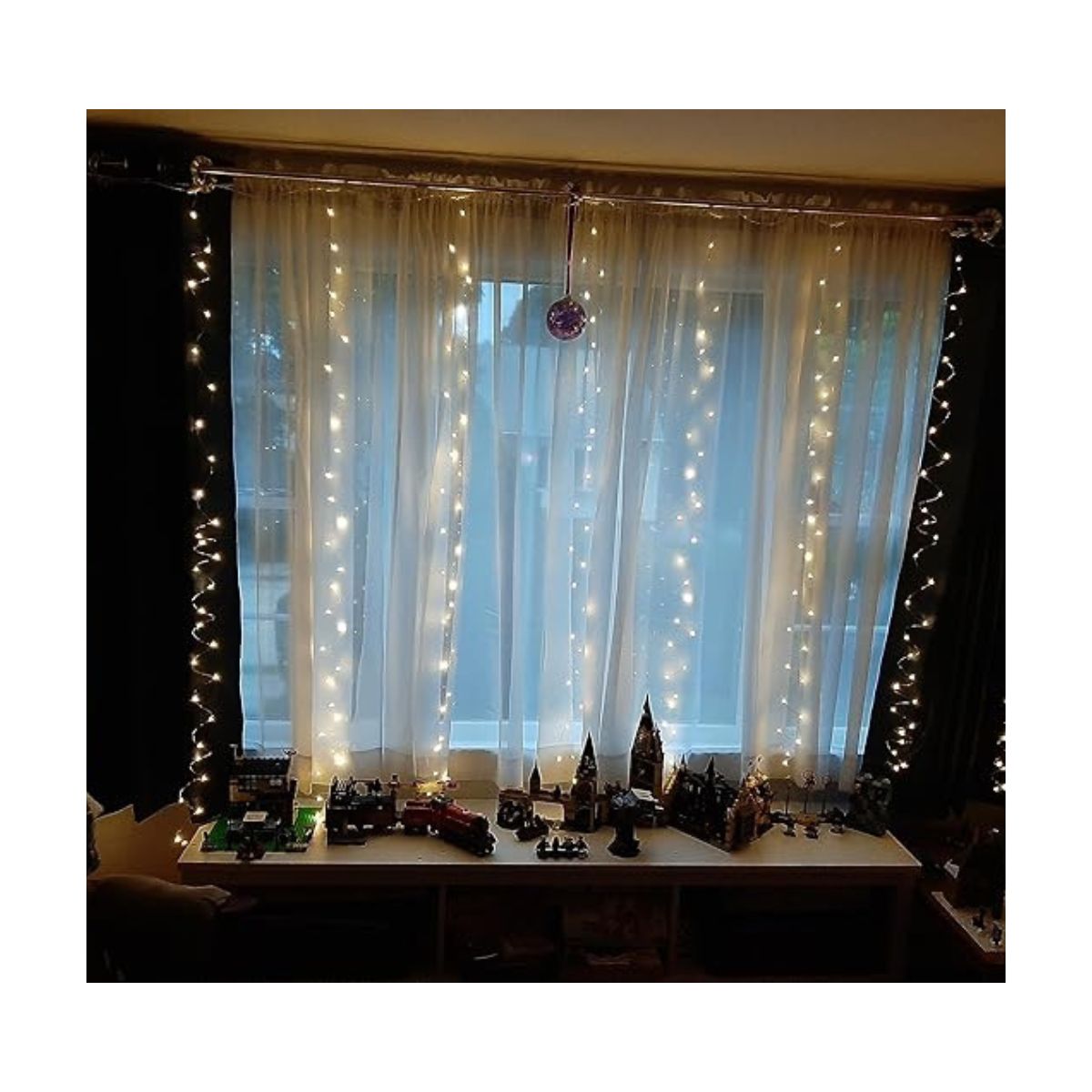 Luces LED de cortina colgantes de pared