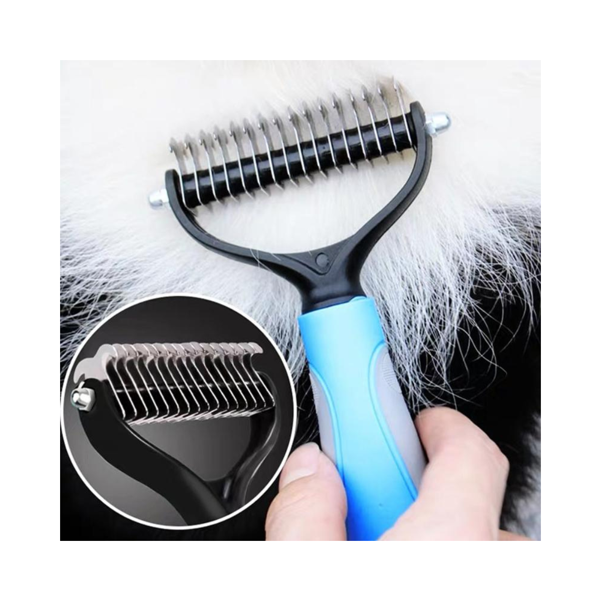 Rastrillo de Aseo 2 en 1 para Mascotas / HDA Store