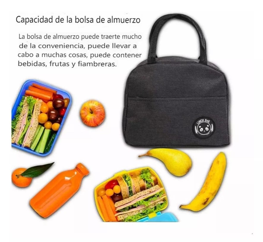 Lonchera Bolso Termico Alimentos