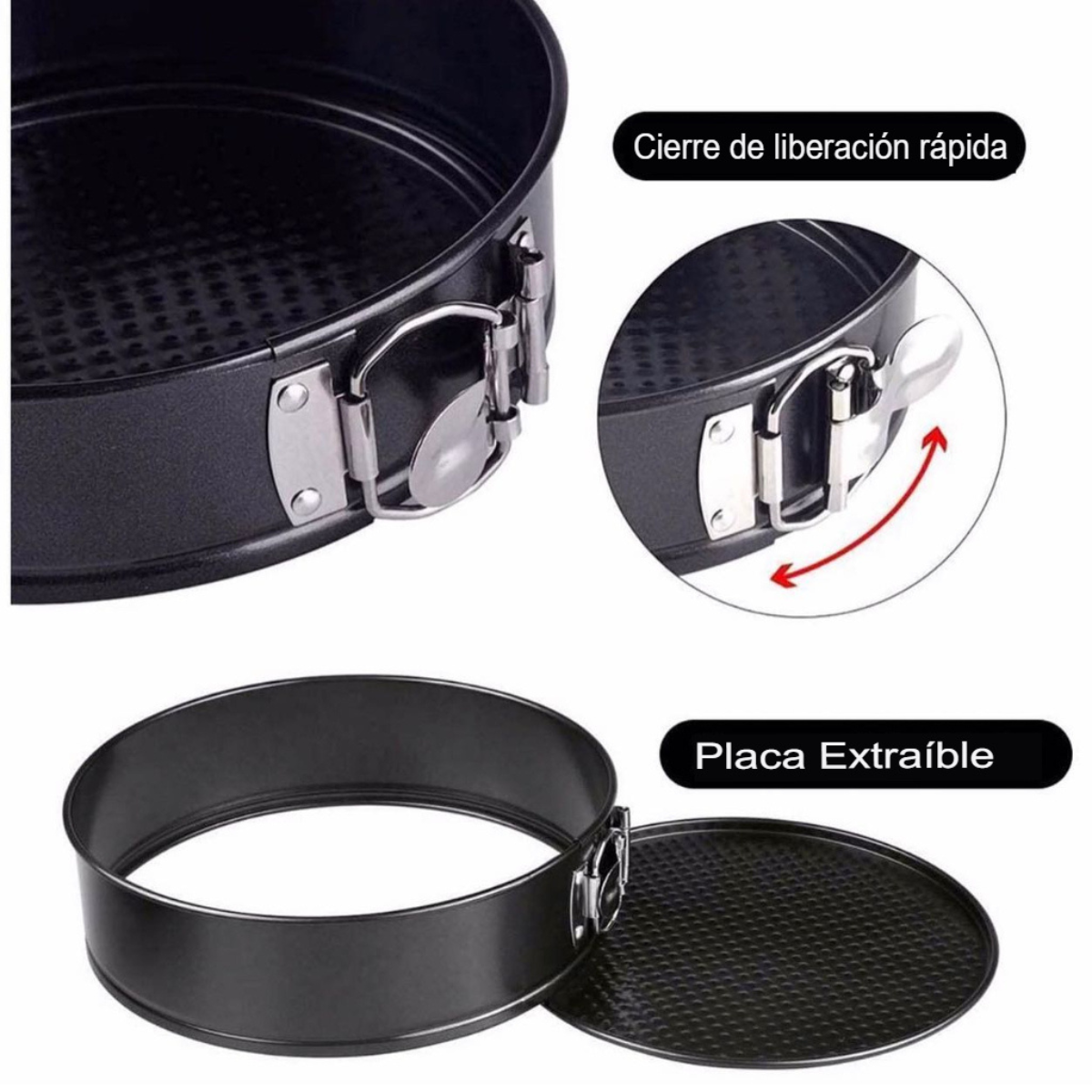 Juego de Moldes Pasteles Desmontable