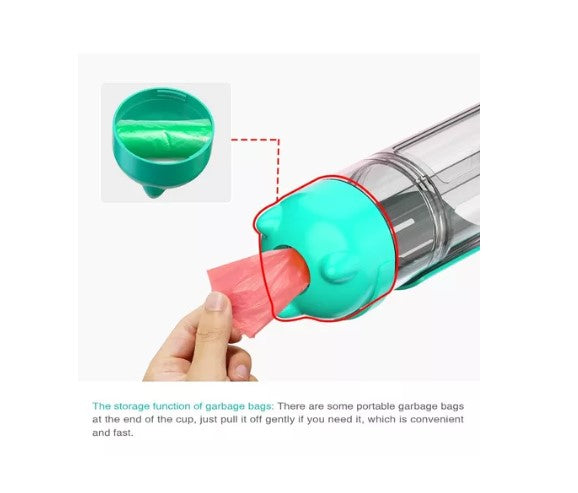 Botella Dispensadora 3 En 1 Para Mascota / HDA Store