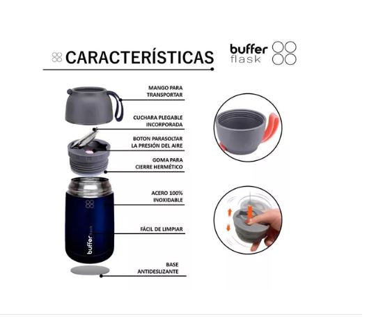 Termo Comida Y Liquido Buffer 630ML / HDA Store