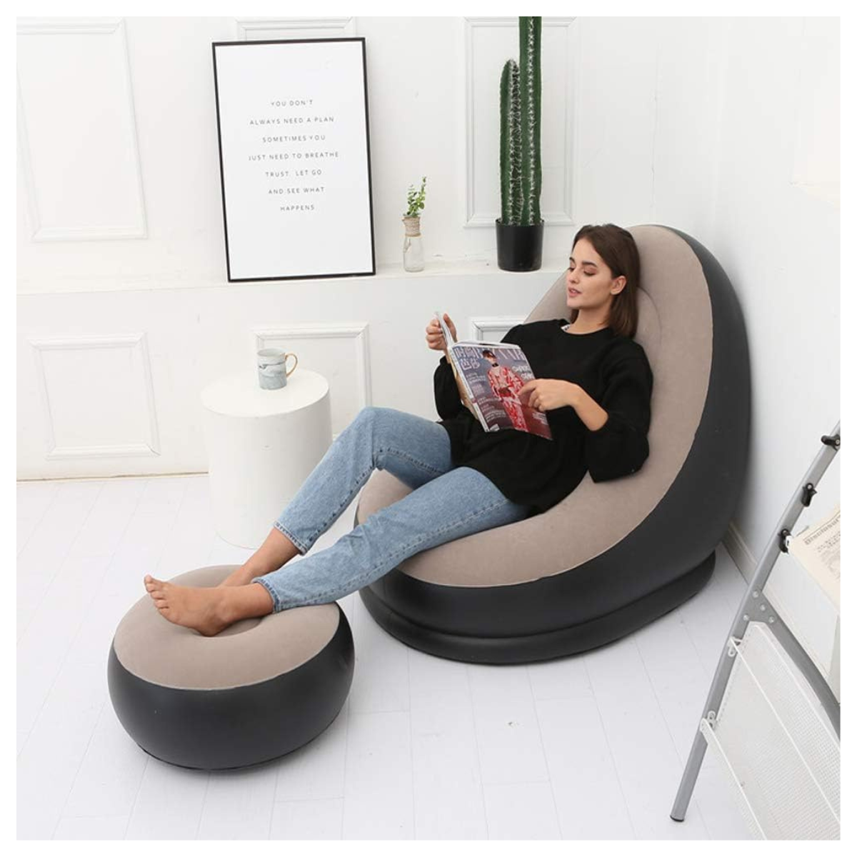 Tumbona Inflable Moderna de Lujo / HDA Store