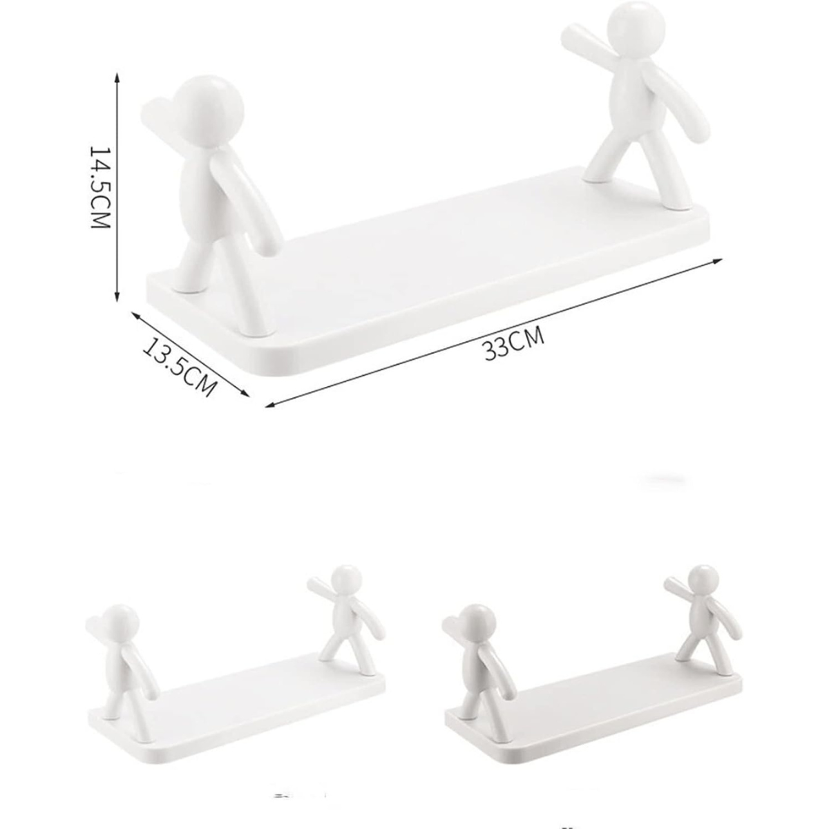 Organizador Multiusos Personitas Blancas – Práctico y Decorativo | HDA Store