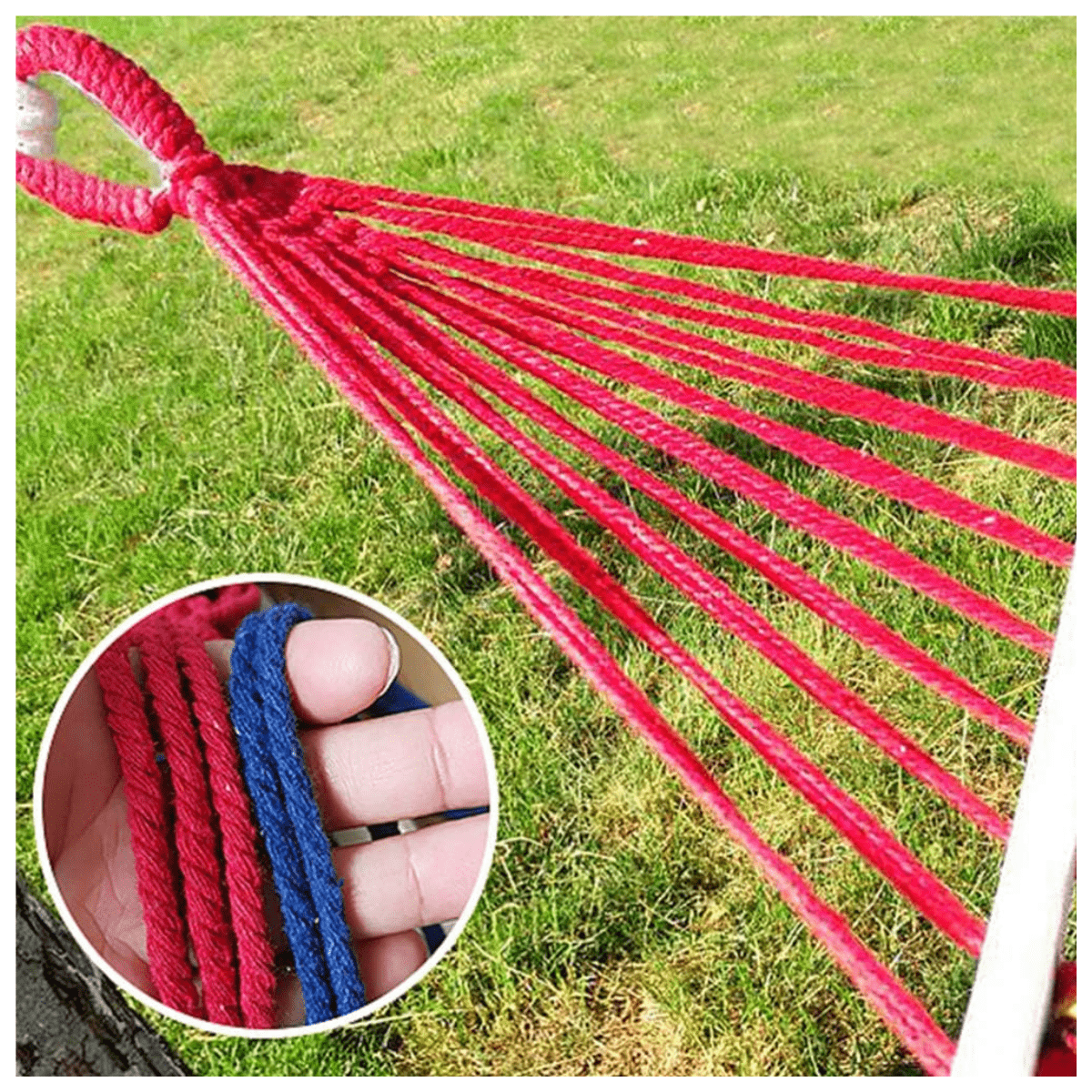 Hamaca Arcoiris De Algodon 2 Plaza / HDA Store