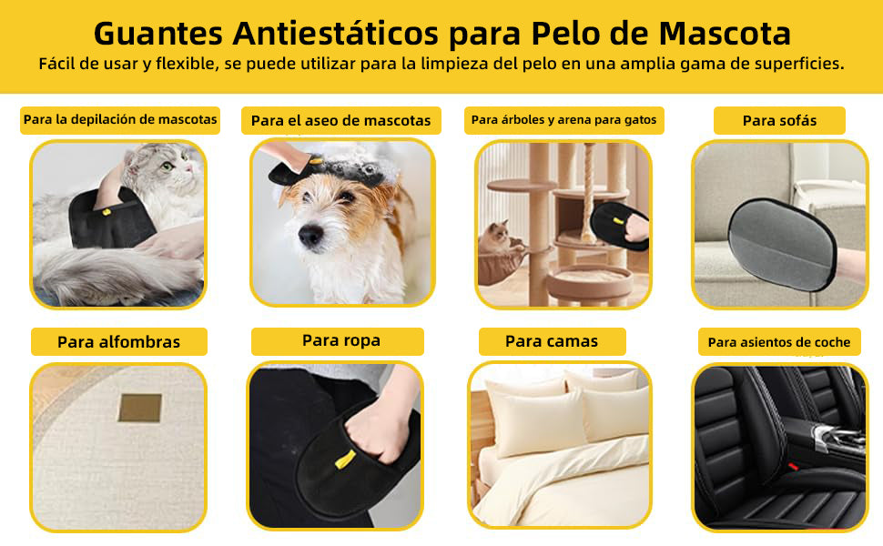 Guante de Aseo para Mascotas / HDA Store