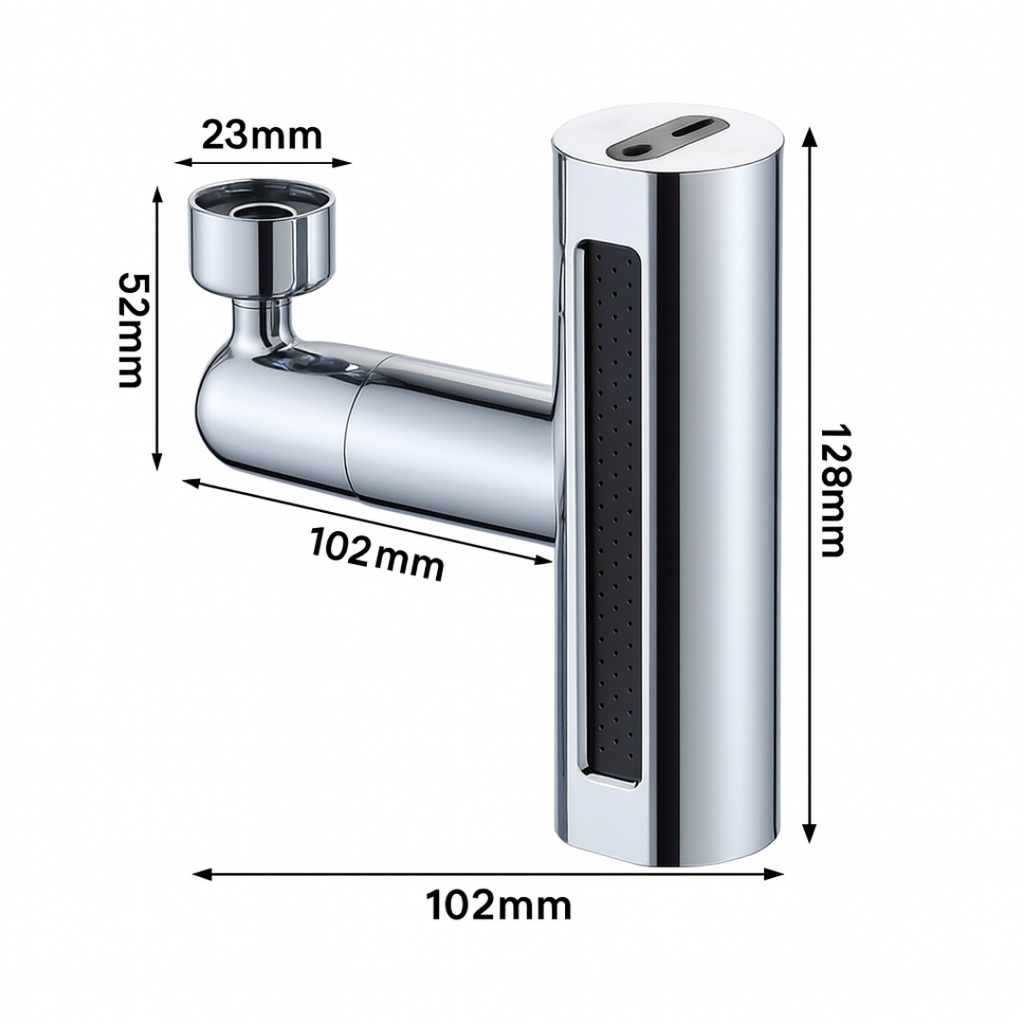 Grifo Acrobático 4 Modos con Tapa Cromada – Giratorio y Multifuncional | HDA Store